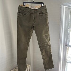 Burton Olive Green Jeans